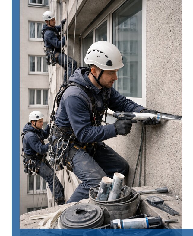 Герметизация швов лоджии в Белогорске профессионально и надежно