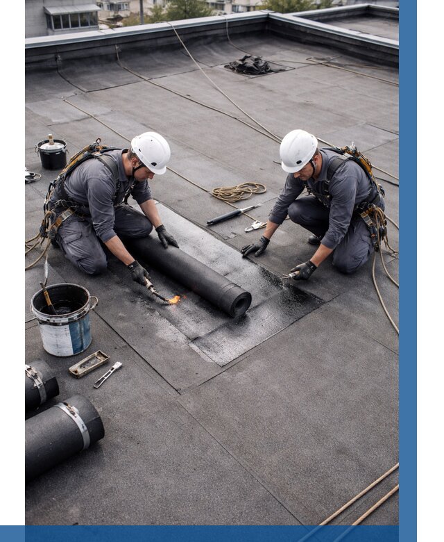 Ремонт мягкой кровли под ключ в Белогорске от 714 р. | ВЫСОТНИК-Бгк