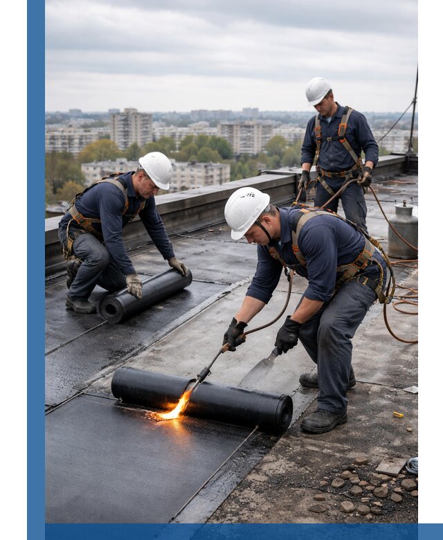 Ремонт наплавляемой кровли в Белогорске качественно и надежно