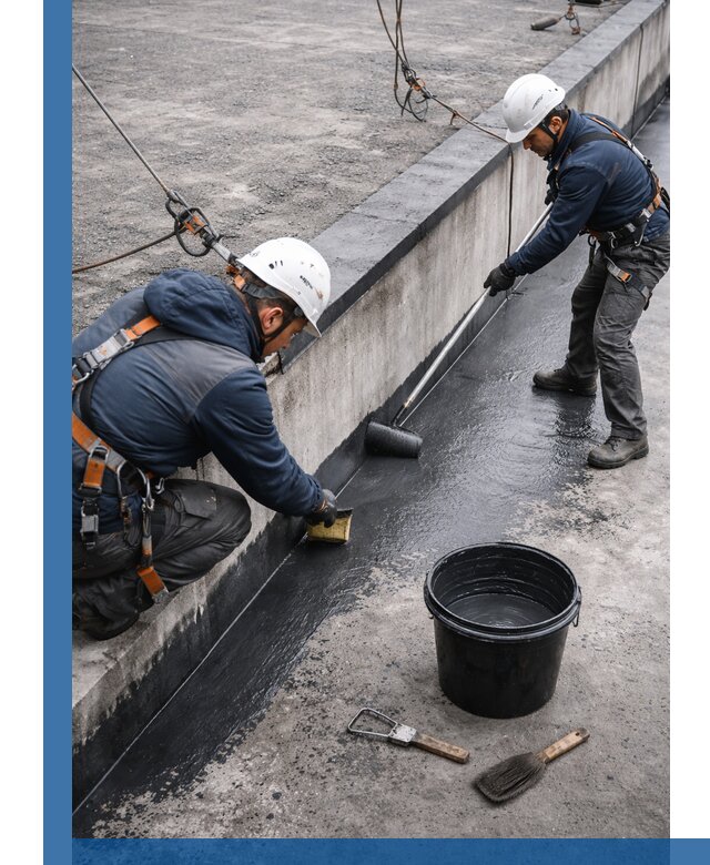 Гидроизоляция кровли жидкой резиной профессионально в Белогорске