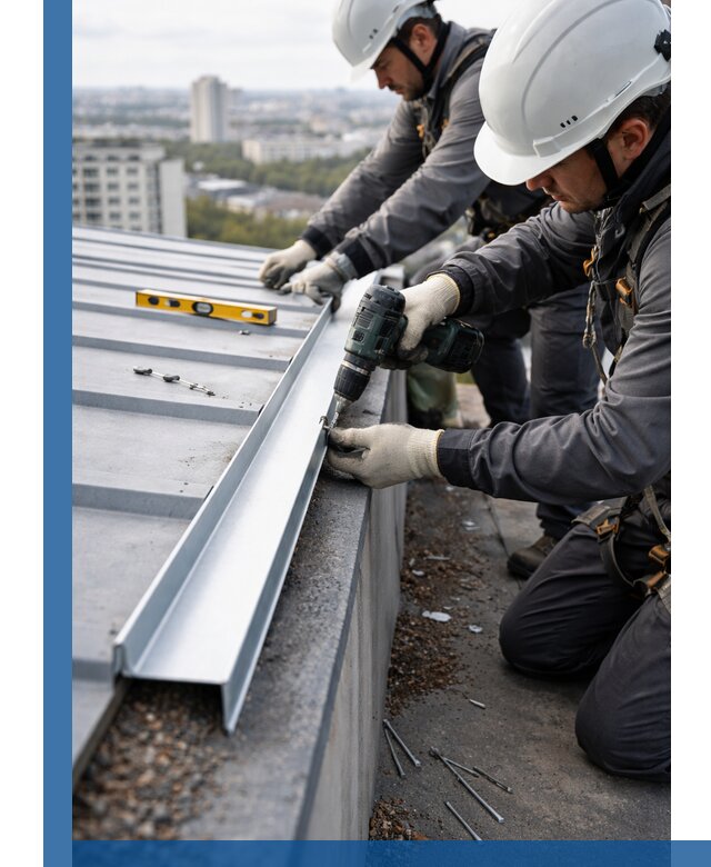 Монтаж капельника на кровле в Белогорске с гарантией качества