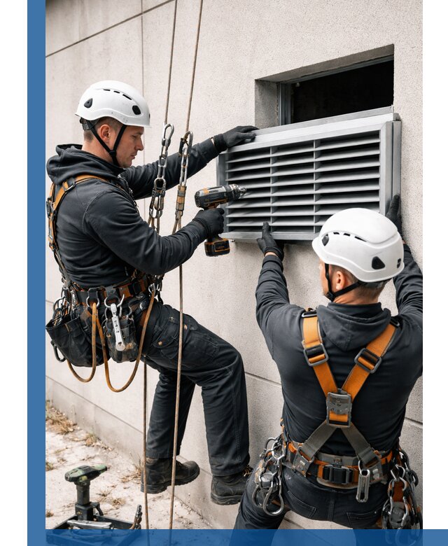 Монтаж вентиляционных решеток в Белогорске профессиональный сервис