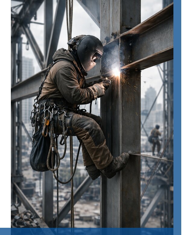 Высотные сварочные работы в Белогорске от 3571 р. | ВЫСОТНИК-Бгк