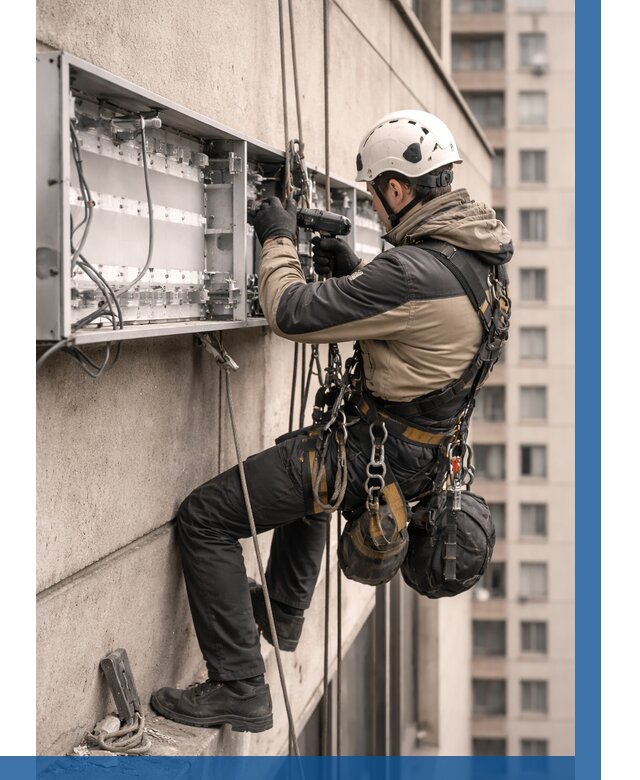 Ремонт вывески на высоте в Белогорске от 4591 р. | ВЫСОТНИК-Бгк