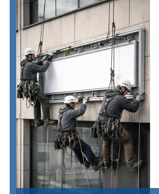 Профессиональный монтаж светового короба под ключ в Белогорске