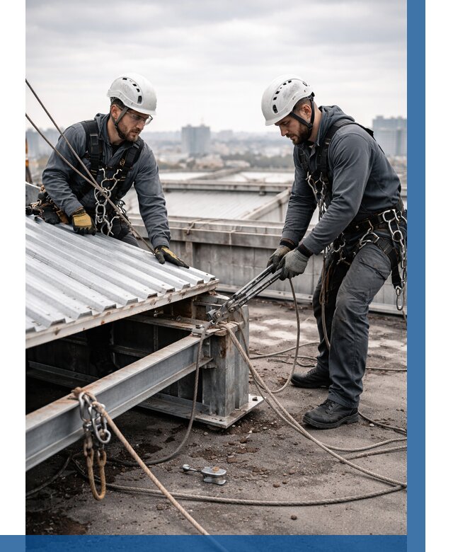 Демонтаж крышной установки в Белогорске от 86717 р. | ВЫСОТНИК-Бгк