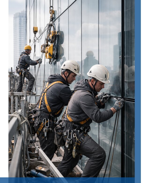 Структурное остекление фасадов в Белогорске от 9692 р. | ВЫСОТНИК-Бгк