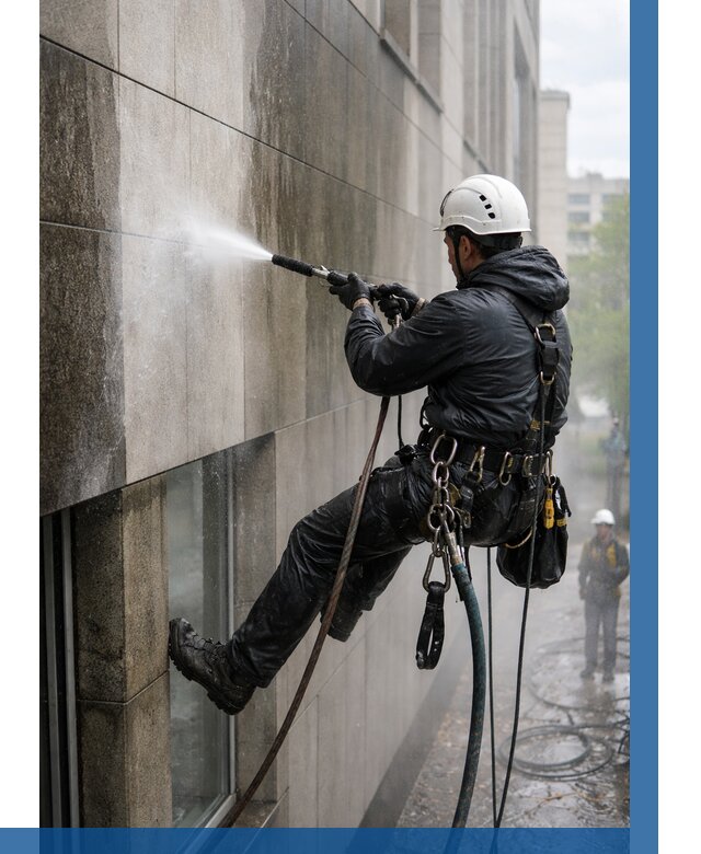 Гидроструйная очистка поверхностей в Белогорске от 867 р. | ВЫСОТНИК-Бгк