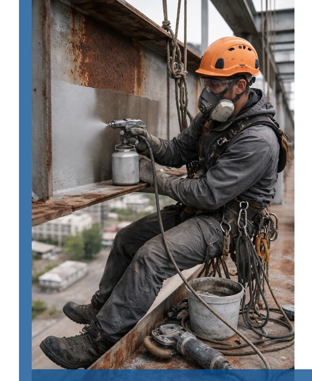 Антикоррозионная обработка металлоконструкций в Белогорске под ключ