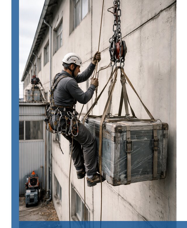 Подъем грузов на высоту в Белогорске для промышленных объектов