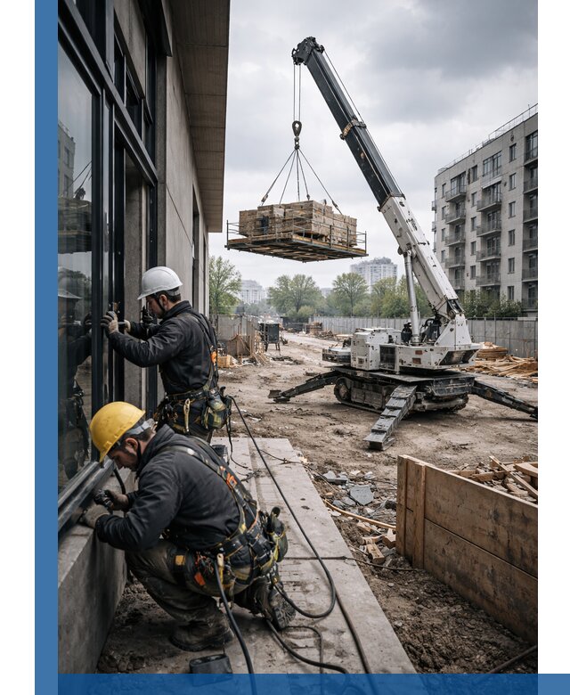 Аренда крана Пионер в Белогорске для строительных работ