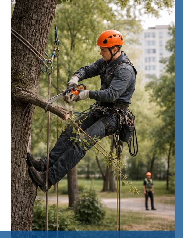Санитарная обрезка деревьев в Белогорске от 5101 р. | ВЫСОТНИК-Бгк